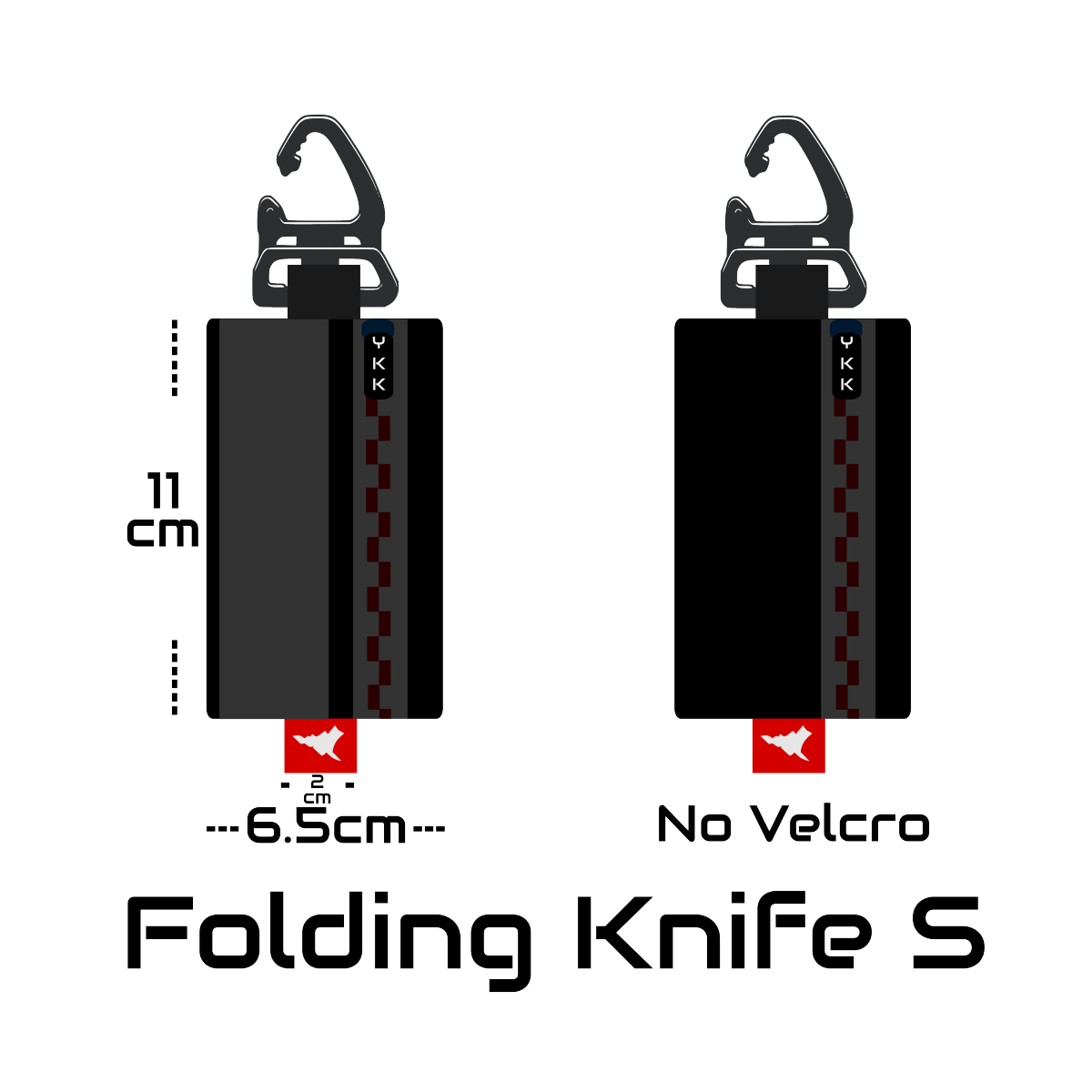 Folding knife pouch S