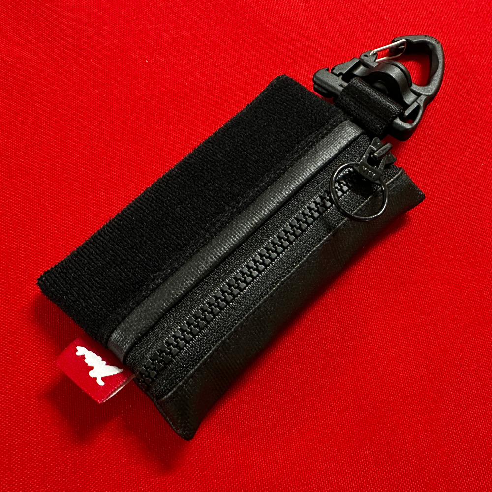 Cordura Folding Knife Pouch S – Glossy Black