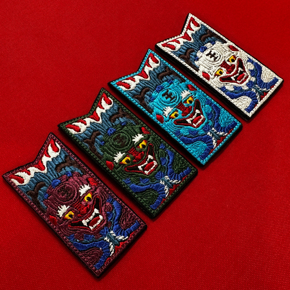 (C) Joseon Rectangular Shield Gwimyeon Patch