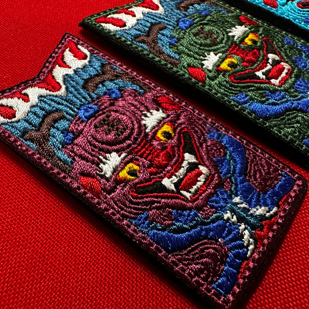 (C) Joseon Rectangular Shield Gwimyeon Patch