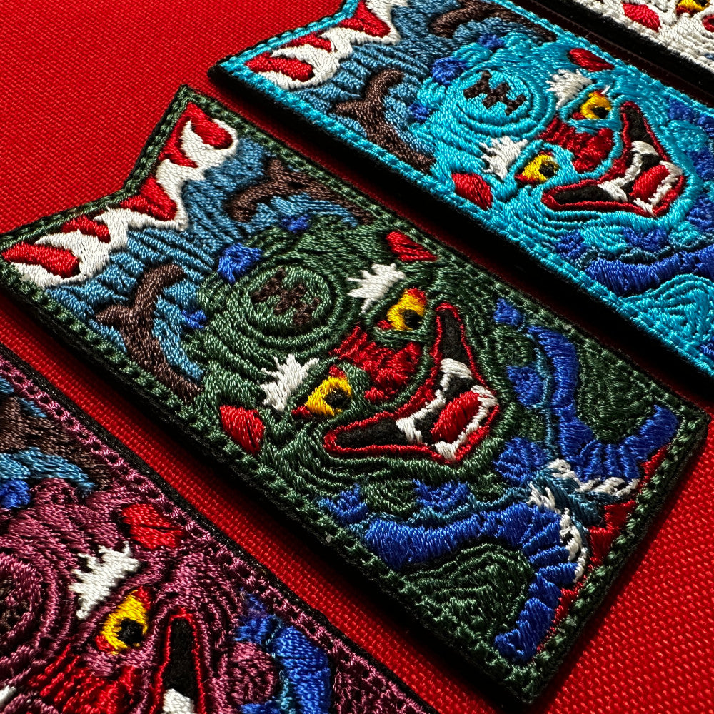 (C) Joseon Rectangular Shield Gwimyeon Patch