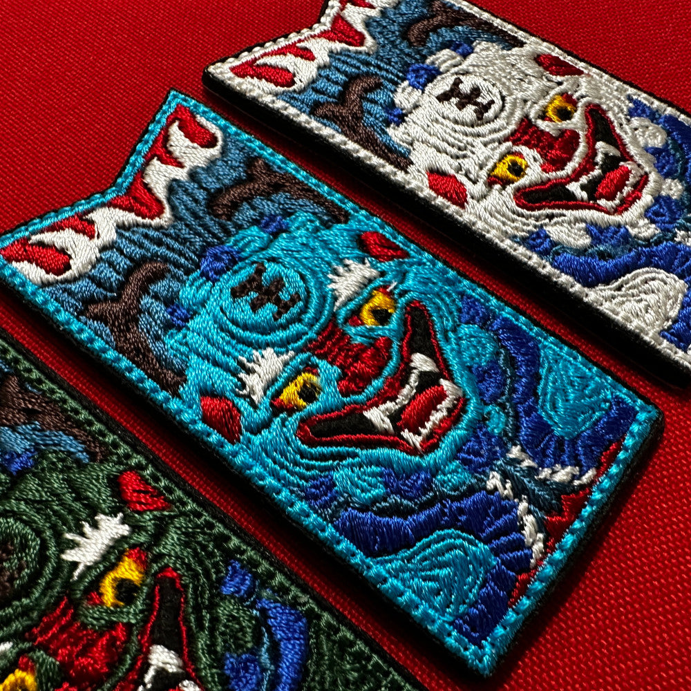 (C) Joseon Rectangular Shield Gwimyeon Patch