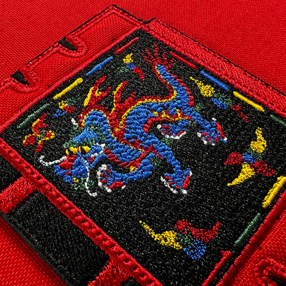 Blue Dragon Flag Marking the East Garrison patch
