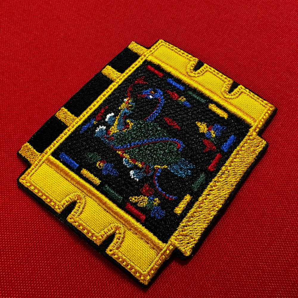 Black Tortoise Flag Marking the North Garrison patch