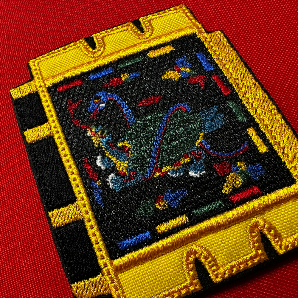 Black Tortoise Flag Marking the North Garrison patch