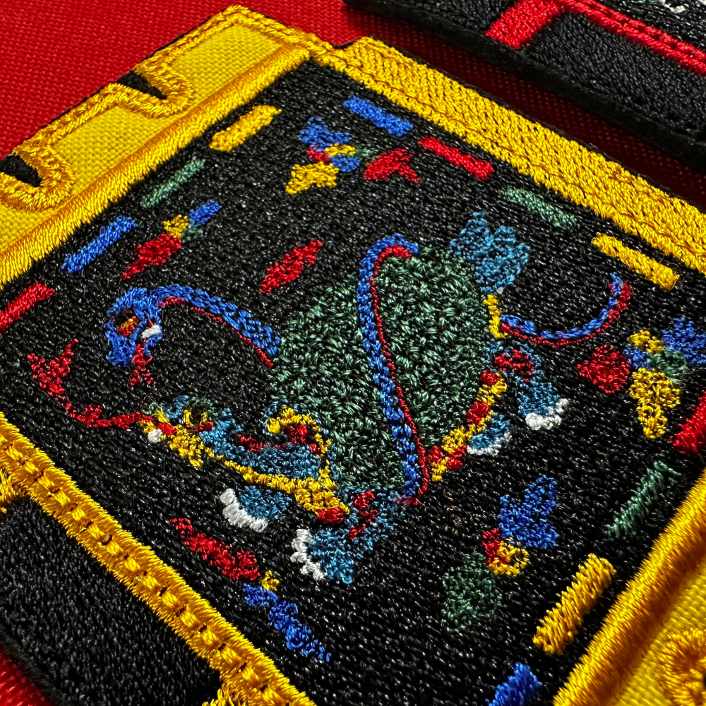 Black Tortoise Flag Marking the North Garrison patch