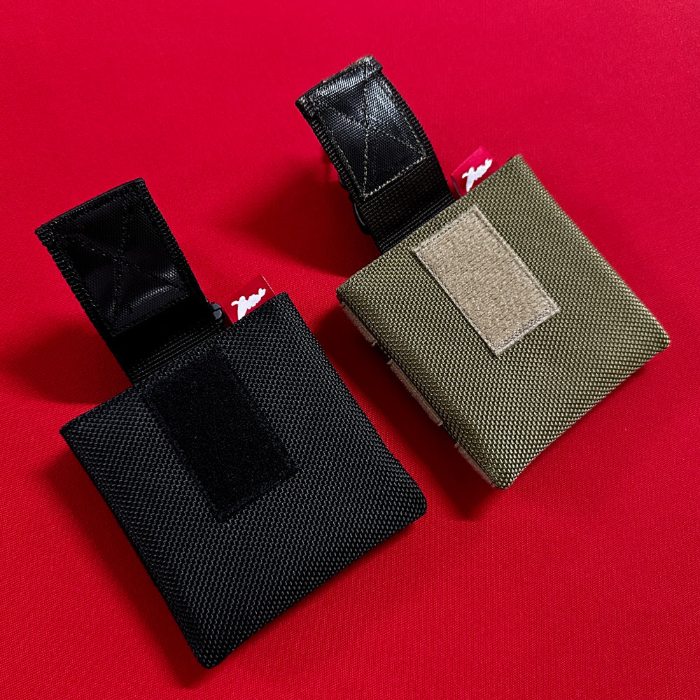 Velcro Card Holder Keychain