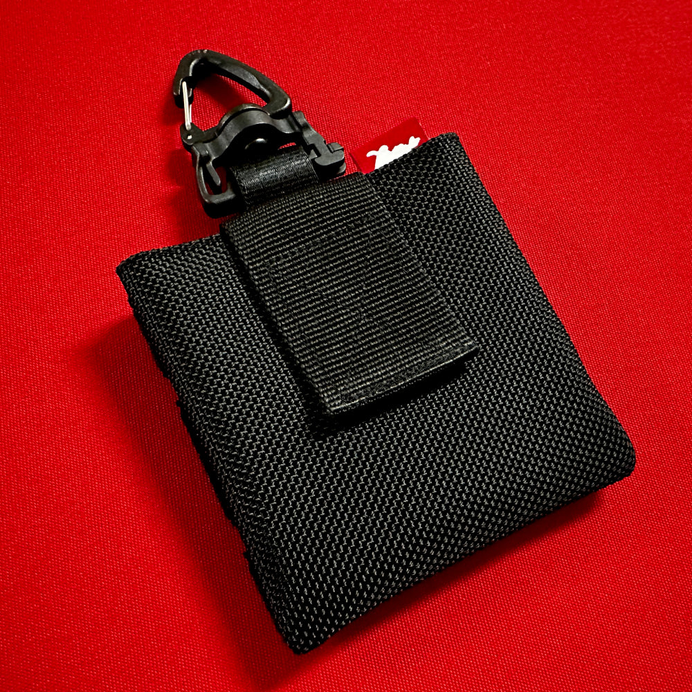 Velcro Card Holder Keychain