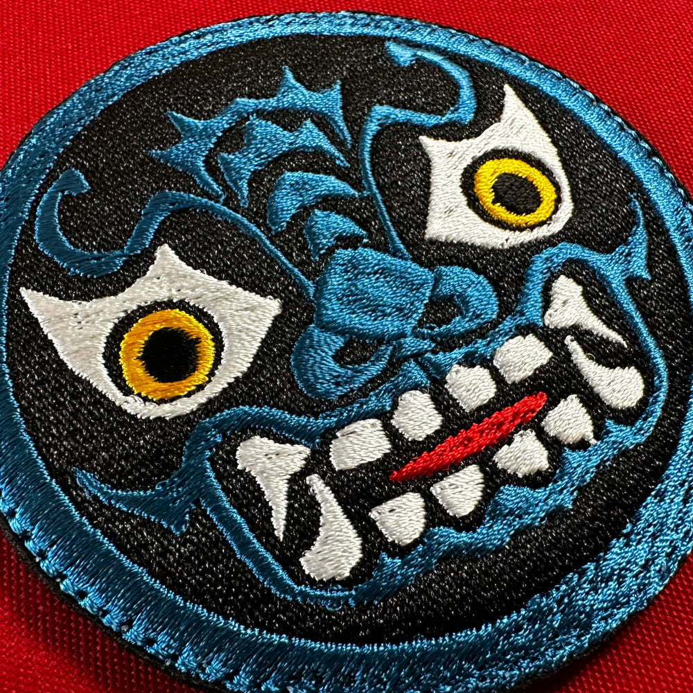 (1)Goguryeo Beast-Faced Roof-End Tile Embroidered Patch 2