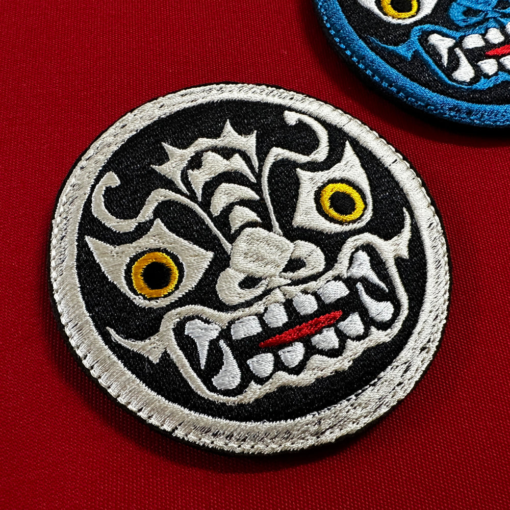 (1)Goguryeo Beast-Faced Roof-End Tile Embroidered Patch 2