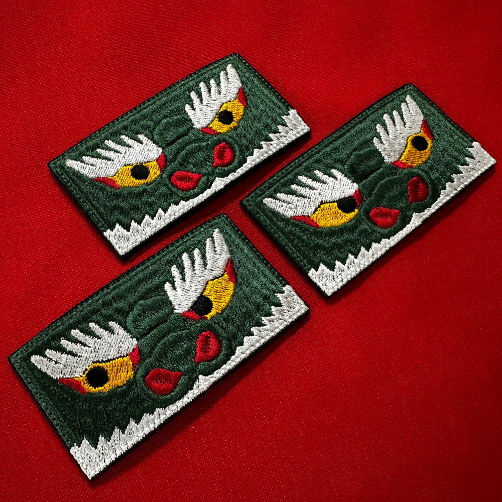 Joseon Gwimyeon Face Eye Embroidery Patch (Original)