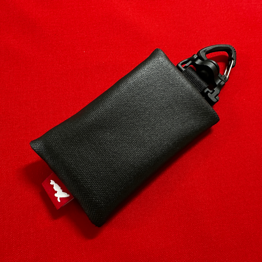Cordura Folding Knife Pouch S – Glossy Black