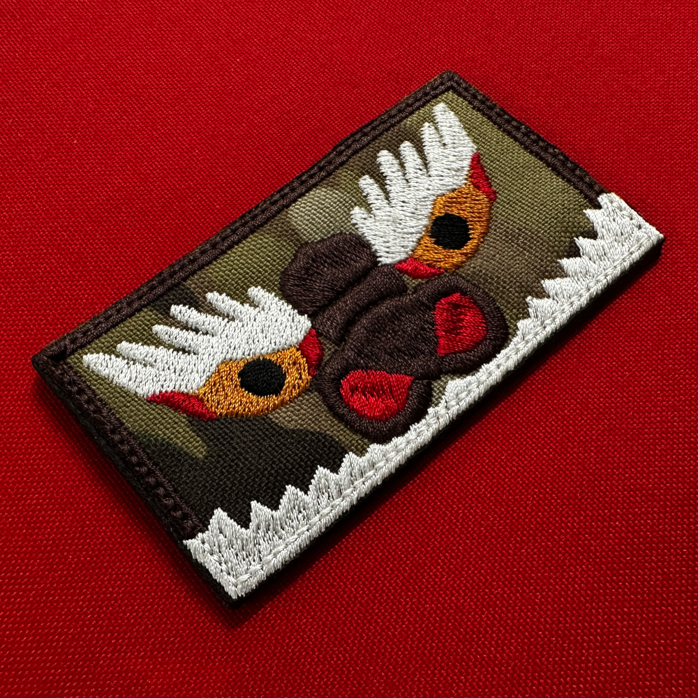 Joseon Gwimyeon Face Eye Embroidery Patch (Original)
