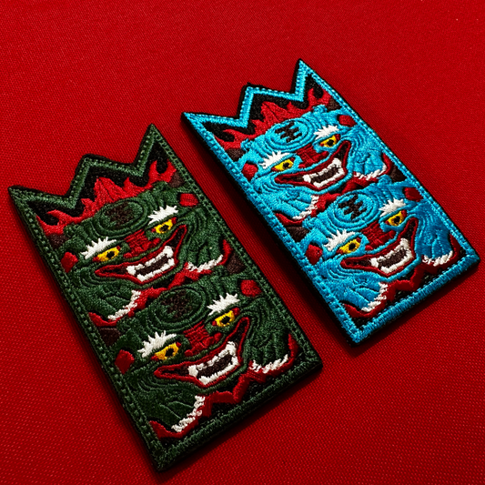 Joseon Rectangular Shield Twin Gwimyeon Patch