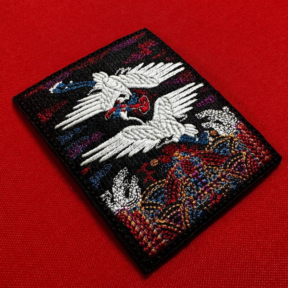 Twin Cranes Rank Badge