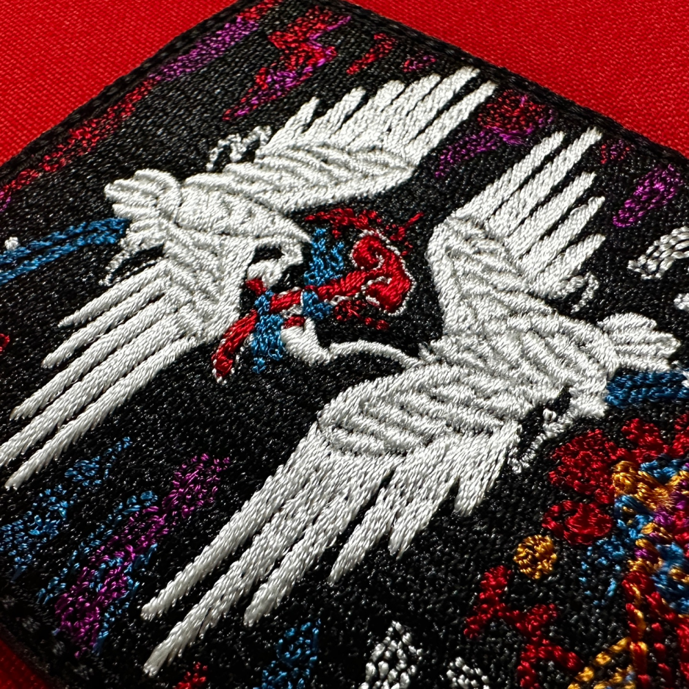 Twin Cranes Rank Badge