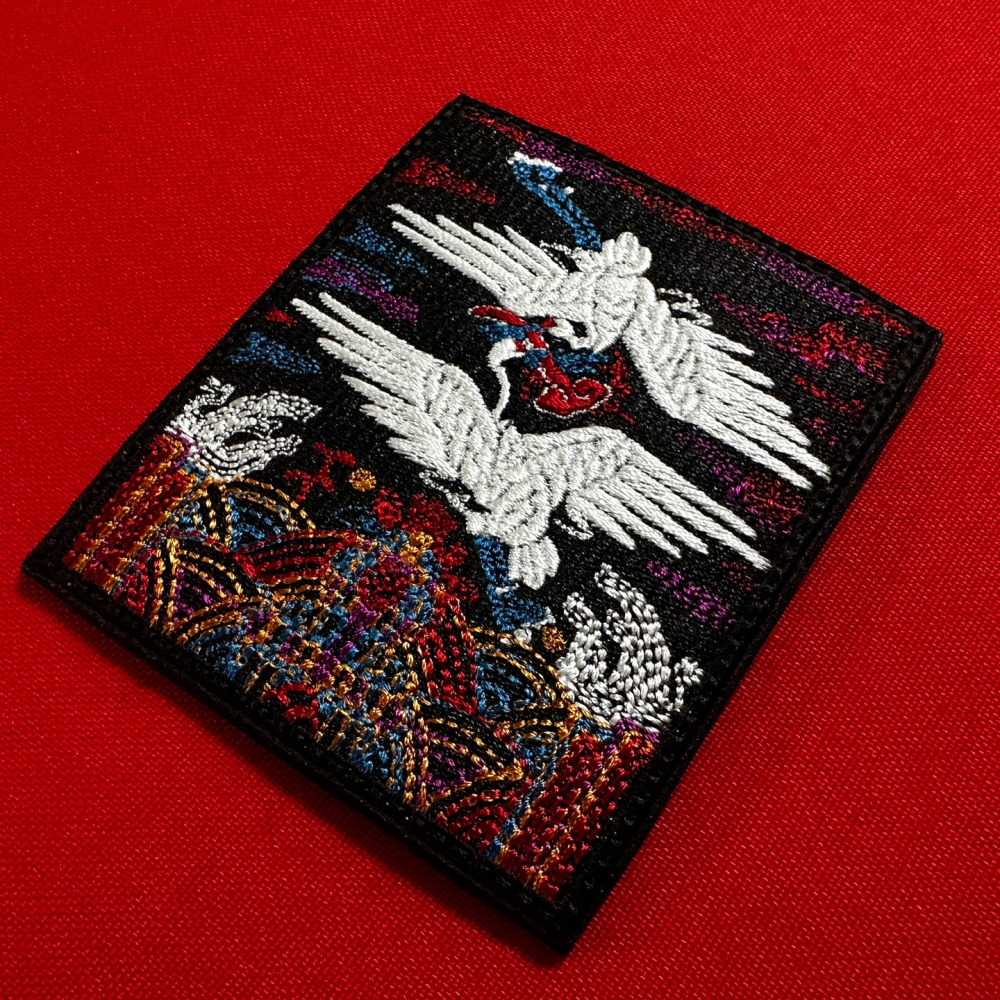 Twin Cranes Rank Badge