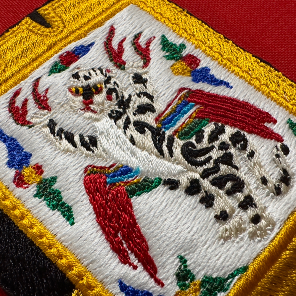 White Tiger Flag Marking the West Garrison patch
