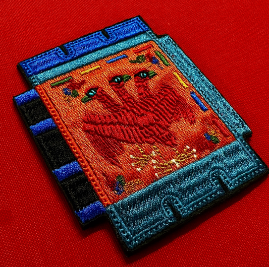 Vermilion Bird Flag Marking the South Garrison patch