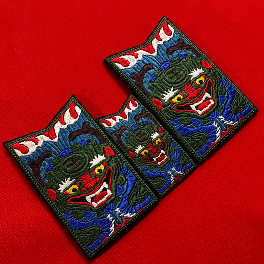 (7) Joseon Rectangular Shield Gwimyeon Patch