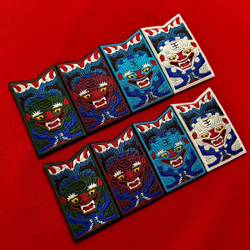 (7) Joseon Rectangular Shield Gwimyeon Patch