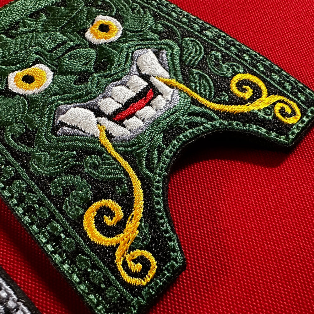 Dragon Face Roof Tile Patch (Unified Silla Period)