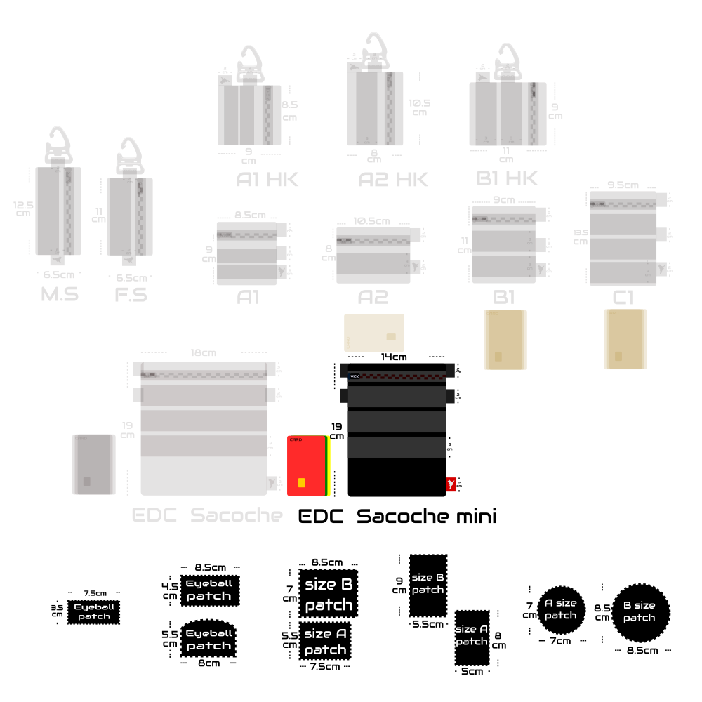 EDC Sacoche  mini Bag