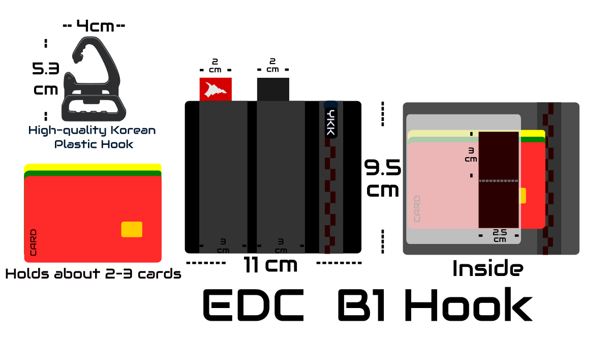 Flat Pouch B1 Hook