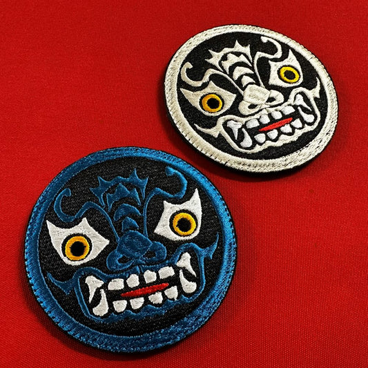 (1)Goguryeo Beast-Faced Roof-End Tile Embroidered Patch 2
